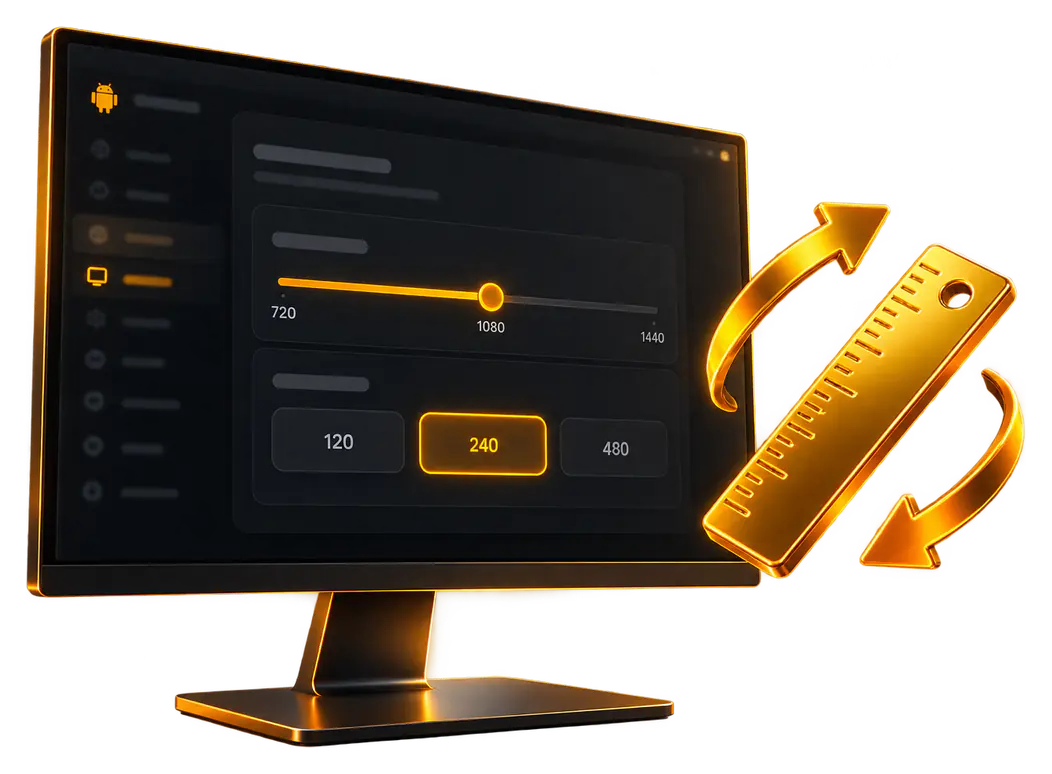 Resolution and DPI Configuration